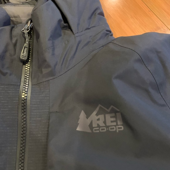 NWT REI Stormhenge Down Hyrbid Parka. Size Medium - Picture 9 of 14